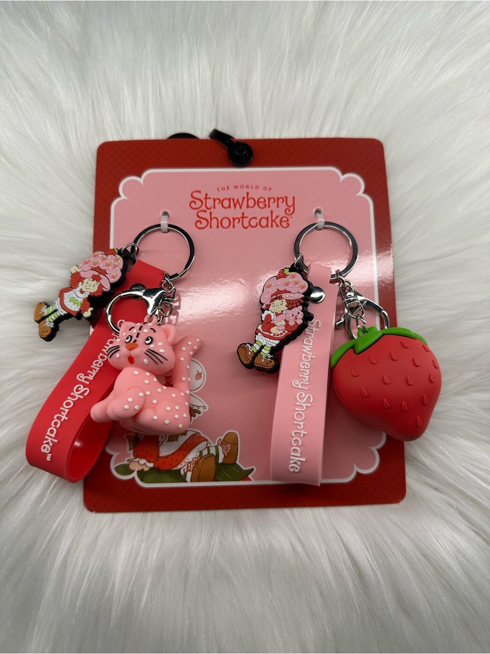 Strawberry Shortcake Key chains- set of 2